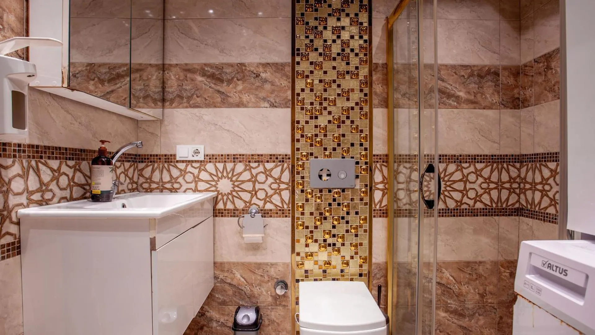 Super House 75 Mt 2 Bedrooms 1 Living Room Istanbul Center 0*,